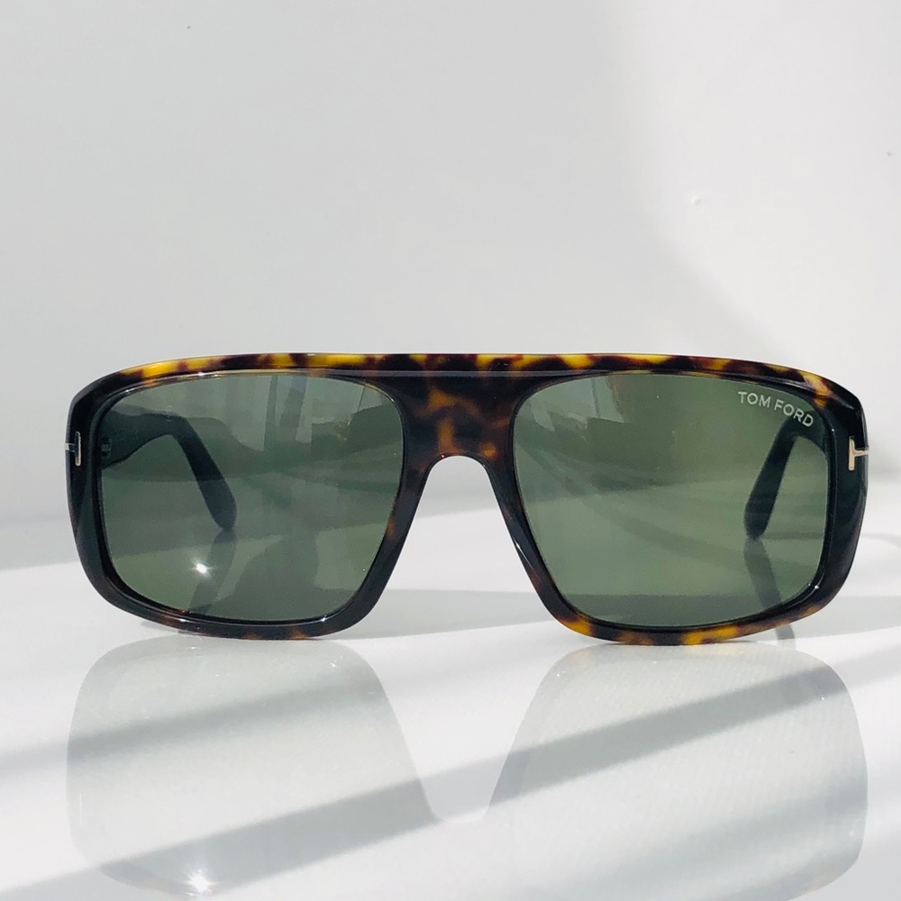 New TOM FORD Duke Square Dark Havana Sunglasses - Picture 5 of 16